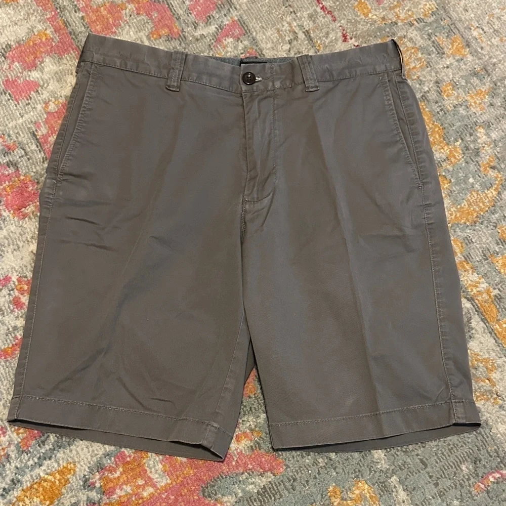 J Crew Gray Flat Front Shorts - 10.5” inseam